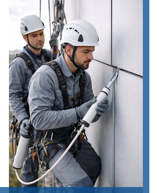 Герметизация швов вилатермом в Краснокаменске от 613 р. | ВЫСОТНИК-Ксн