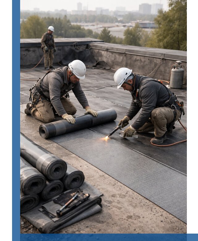 Монтаж мягкой кровли в Краснокаменске профессионально и надежно