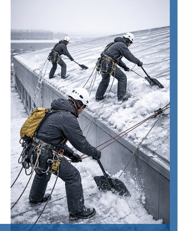 Очистка навесов от снега в Краснокаменске от 4599 р. | ВЫСОТНИК-Ксн