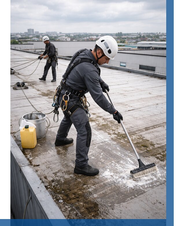 Очистка крыши по графику в Краснокаменске от 7666 р. | ВЫСОТНИК-Ксн