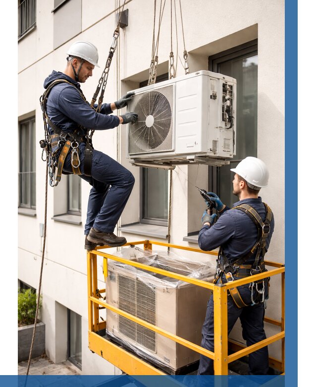 Демонтаж внешнего блока кондиционера в Краснокаменске от 3577 р. | ВЫСОТНИК-Ксн