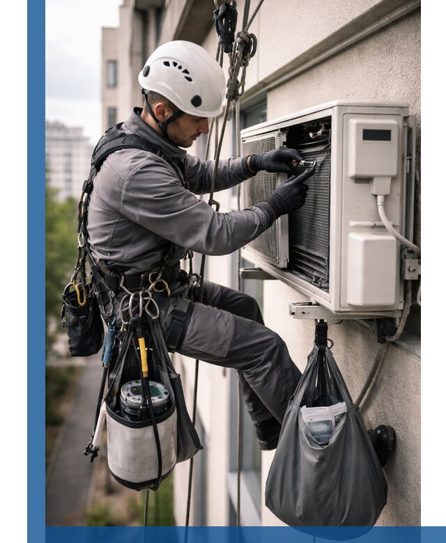 Обслуживание внешнего блока кондиционера в Краснокаменске профессионально