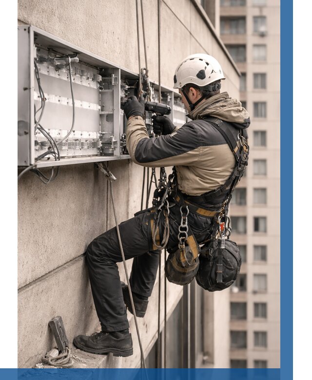 Ремонт вывески на высоте в Краснокаменске от 4599 р. | ВЫСОТНИК-Ксн