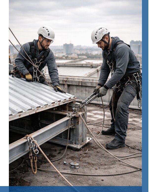 Демонтаж крышной установки в Краснокаменске от 86879 р. | ВЫСОТНИК-Ксн