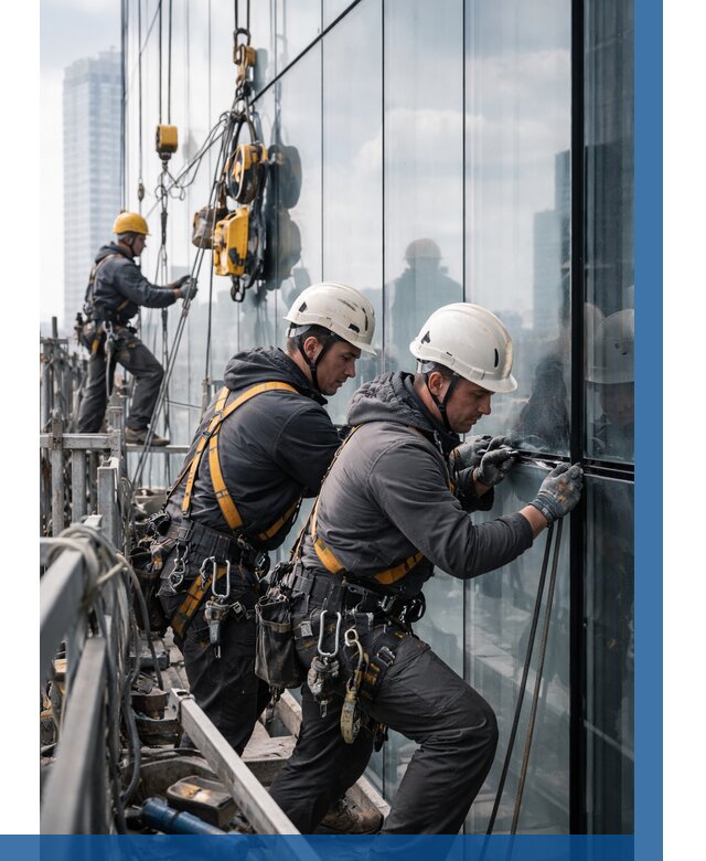 Структурное остекление фасадов в Краснокаменске от 9710 р. | ВЫСОТНИК-Ксн