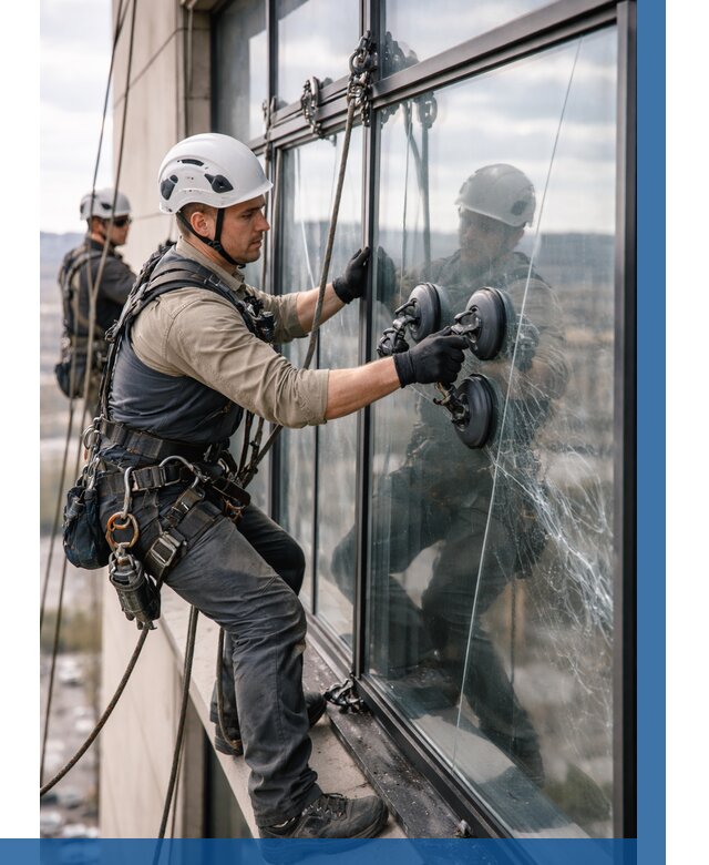 Замена стекла в витраже в Краснокаменске под ключ от 8688 р. | ВЫСОТНИК-Ксн