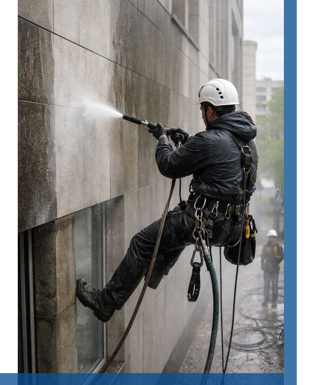 Гидроструйная очистка поверхностей в Краснокаменске от 869 р. | ВЫСОТНИК-Ксн