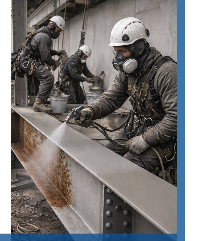 Антикоррозионная покраска металла в Краснокаменске от 715 р. | ВЫСОТНИК-Ксн