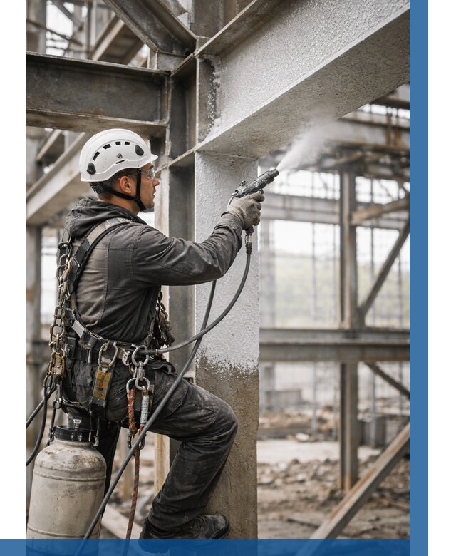 Огнезащита металлоконструкций от 767 р. | ВЫСОТНИК-Ксн в Краснокаменске