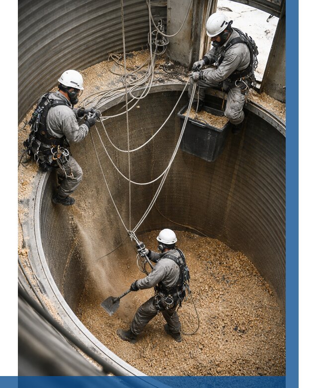 Чистка зерновых бункеров в Краснокаменске от 12265 р. | ВЫСОТНИК-Ксн