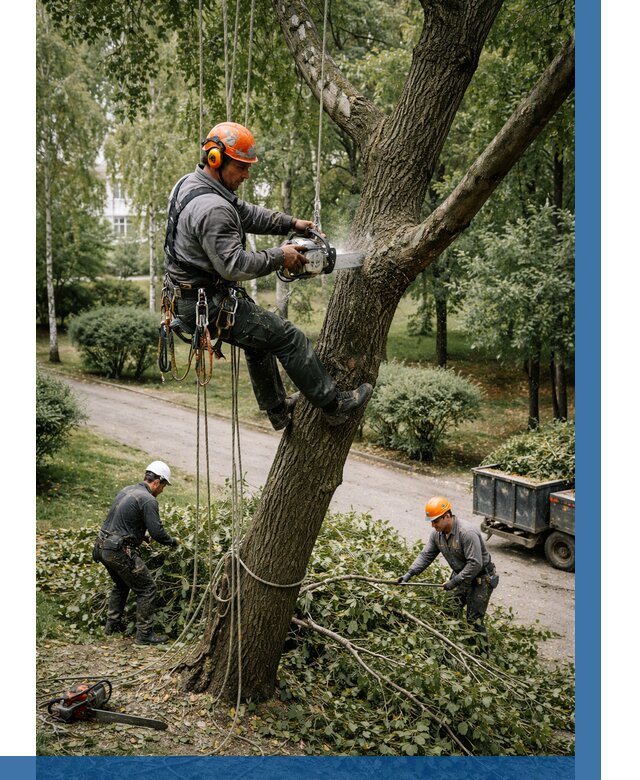 Кронирование деревьев в Краснокаменске от 6644 р. | ВЫСОТНИК-Ксн