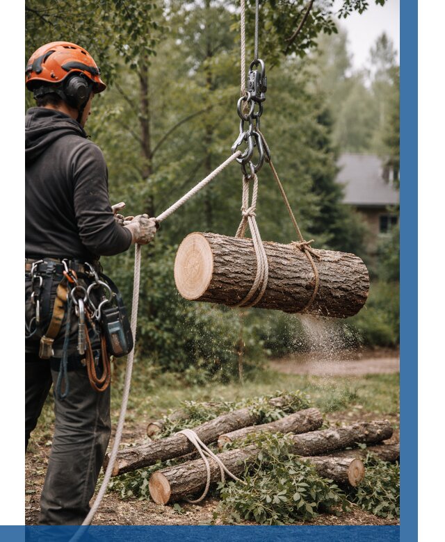 Валка деревьев частями в Краснокаменске от 7666 р. | ВЫСОТНИК-Ксн