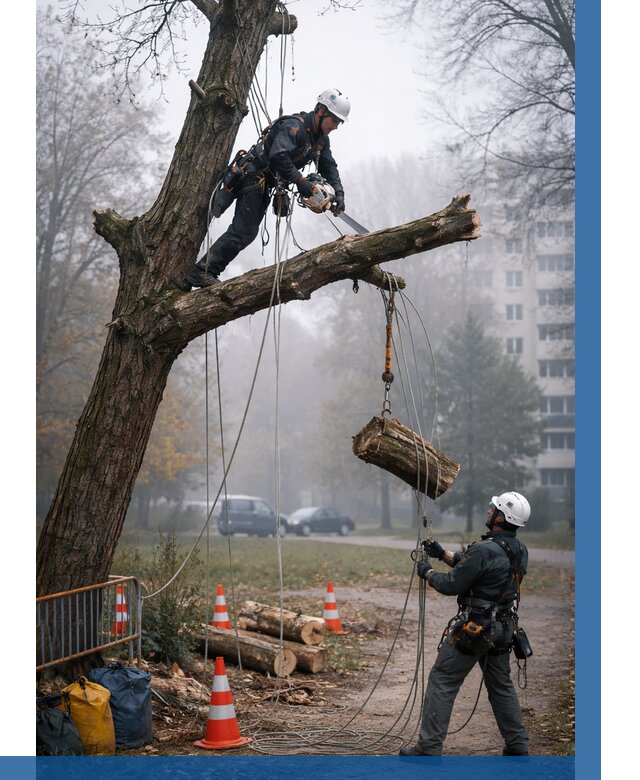 Удаление аварийных деревьев в Краснокаменске от 15332 р. | ВЫСОТНИК-Ксн