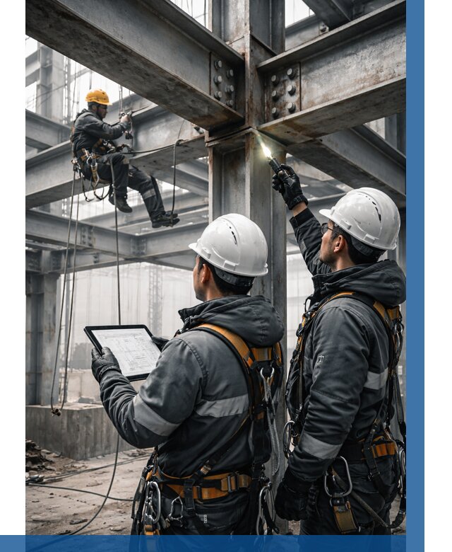 Обследование металлоконструкций в Краснокаменске от 5622 р. | ВЫСОТНИК-Ксн