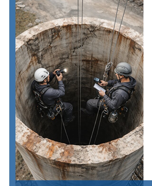 Обследование дымовой трубы: диагностика и оценка состояния в Краснокаменске